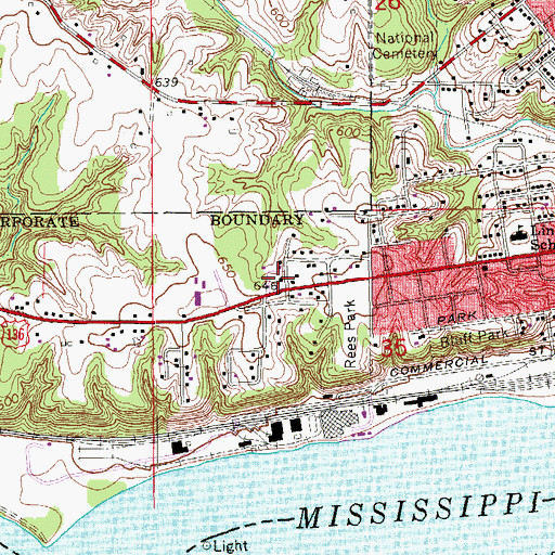 Topographic Map of Evangelical Free Church, IA