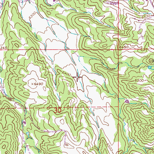 Topographic Map of Douglas County, CO