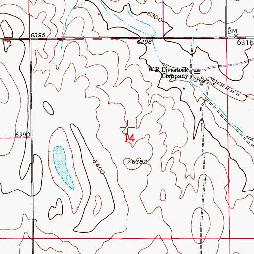 Topographic Map of El Paso County, CO