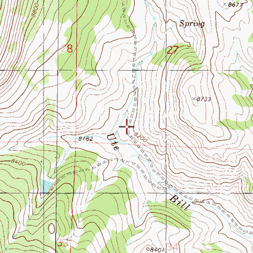 Topographic Map of Grand County, CO