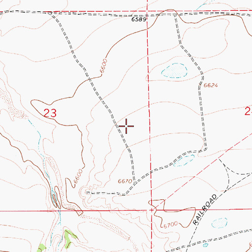 Topographic Map of Huerfano County, CO