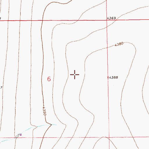 Topographic Map of Otero County, CO