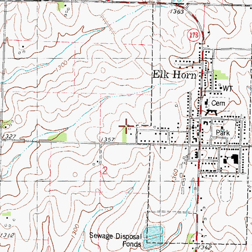 Topographic Map of Danish Immigrant Museum, IA