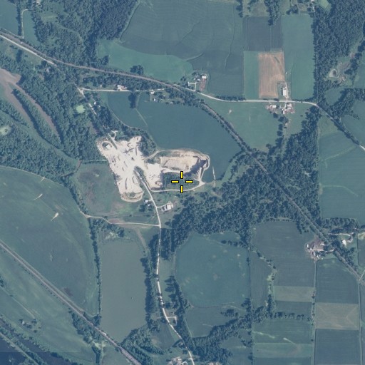 Aerial/Satellite Image of Lawrence Quarry, IL