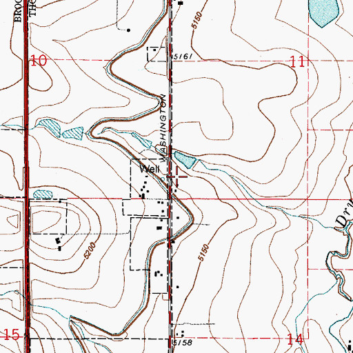 Topographic Map of Metzger Dam, CO