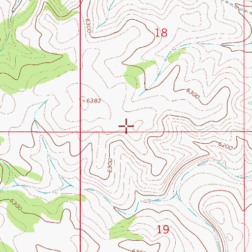 Topographic Map of Frijole Water Storage Tank, NM