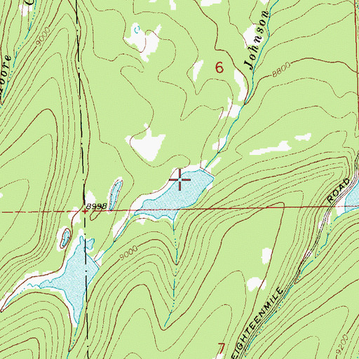 Topographic Map of Gobbo Number 3 Dam, CO
