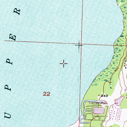 Topographic Map of Illinois River State Fish and Wildlife Area, IL