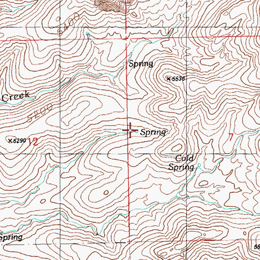 Topographic Map of Bee Tree Spring, AZ
