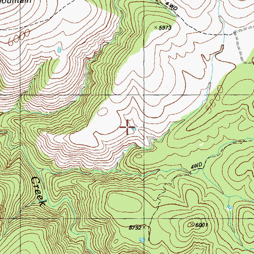 Topographic Map of Sour Dock Tank, AZ