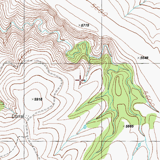 Topographic Map of Pothole Tank, AZ