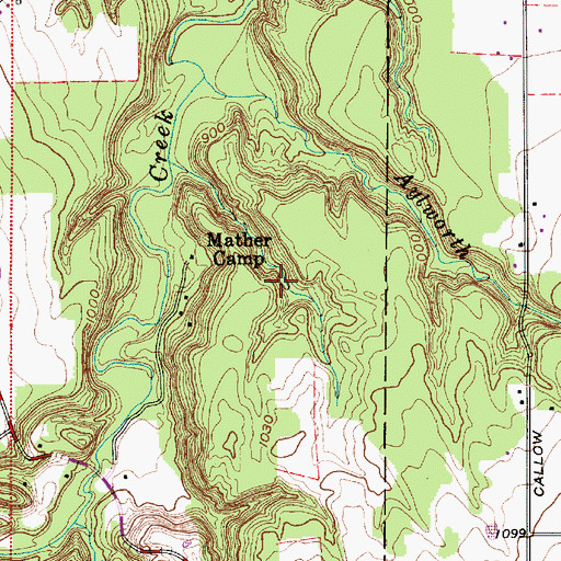 Topographic Map of Girdled Road Reservation, OH