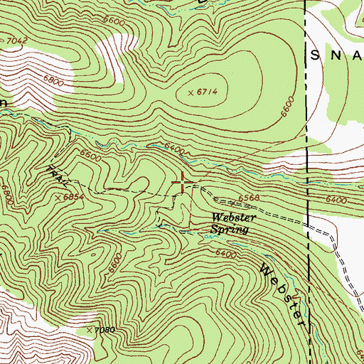 Topographic Map of Wildbunch Trailhead, AZ