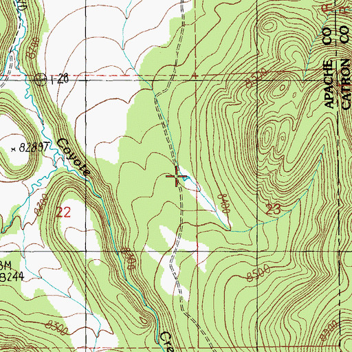 Topographic Map of Arizona Tank, AZ