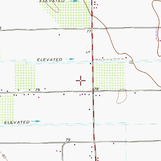 Topographic Map of Maria Alicia P Munoz Elementary School, TX