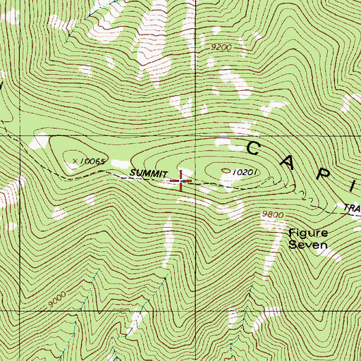 Topographic Map of Summit Trail, NM