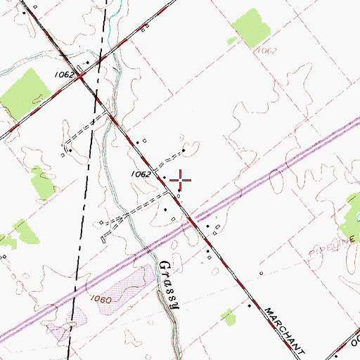 Topographic Map of Pearson Post Office (historical), OH