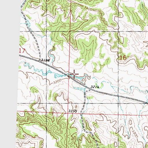 Topographic Map of Pinchgut Stage Station (historical), MT