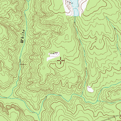 Topographic Map of Trawick Family Cemetery Number 1, GA