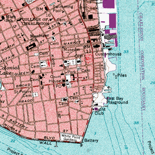 Topographic Map of German Friendly Society, SC