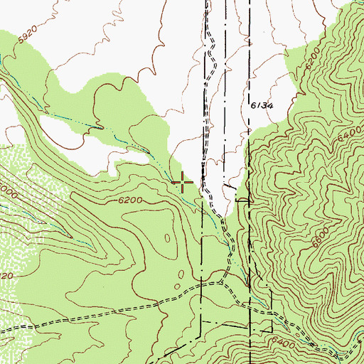 Topographic Map of Commanche Trailhead, NM