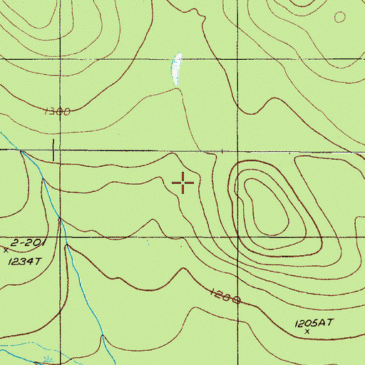 Topographic Map of T11 R15 WELS, ME