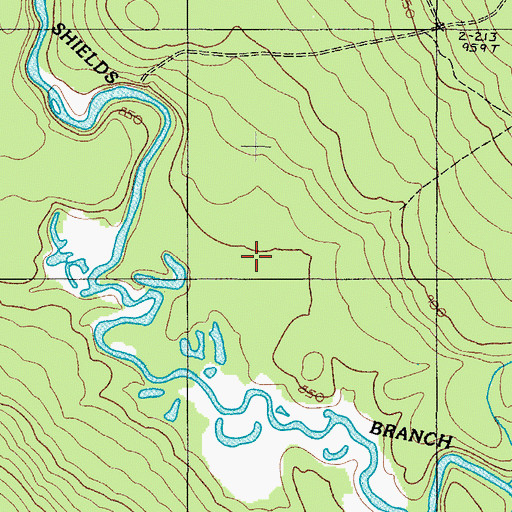 Topographic Map of T15 R15 WELS, ME