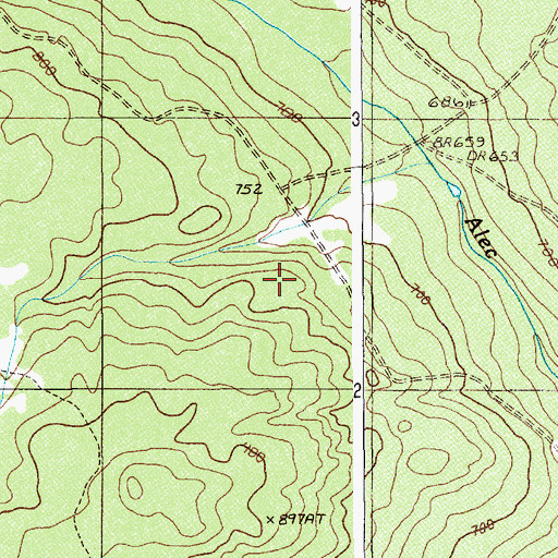 Topographic Map of T16 R6 WELS, ME