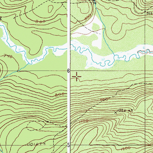 Topographic Map of T18 R10 WELS, ME