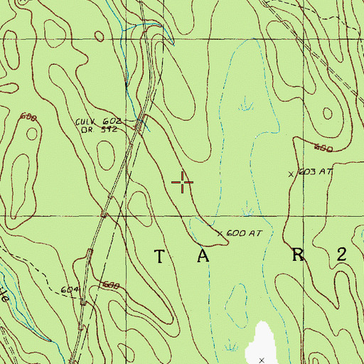 Topographic Map of TA R2 WELS, ME