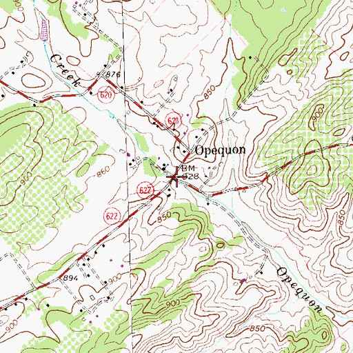 Topographic Map of Rinkers Race Mills (historical), VA