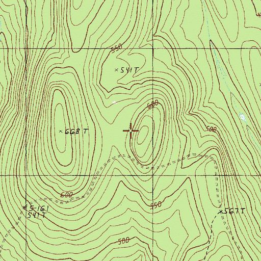 Topographic Map of T2 R9 NWP, ME