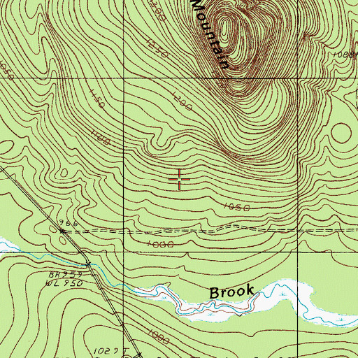 Topographic Map of Soper Mountain Township, ME
