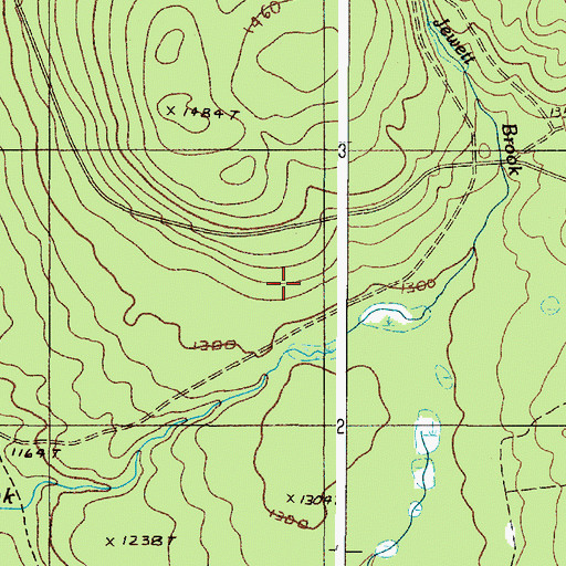 Topographic Map of Spencer Bay Township, ME
