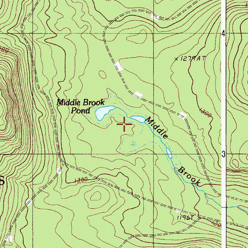 Topographic Map of T9 R9 WELS, ME