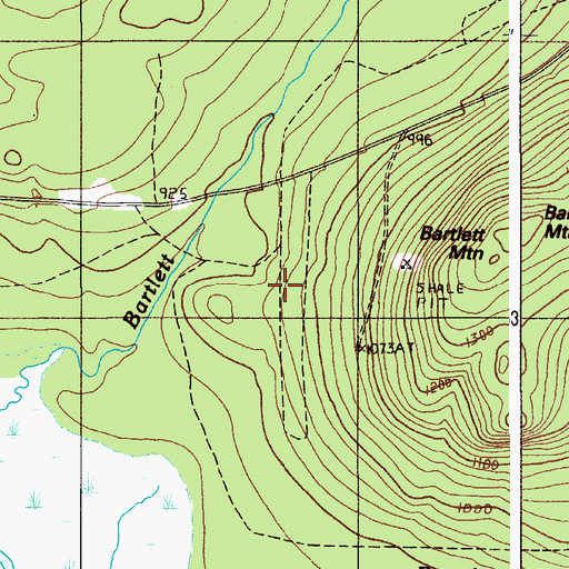 Topographic Map of T10 R9 WELS, ME