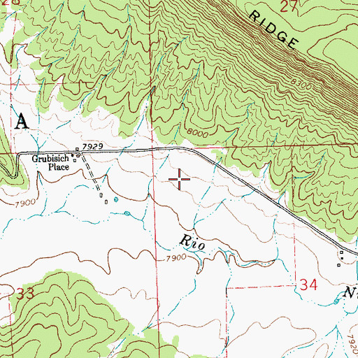 Topographic Map of Hausner Tank Three, NM