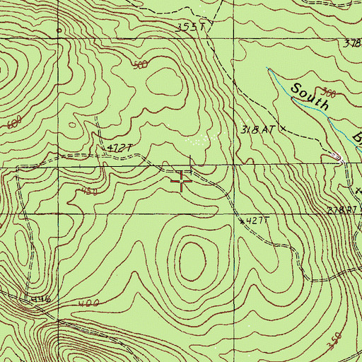 Topographic Map of T43 MD BPP, ME