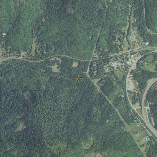 Aerial/Satellite Image of Wolf Creek County Park, OR