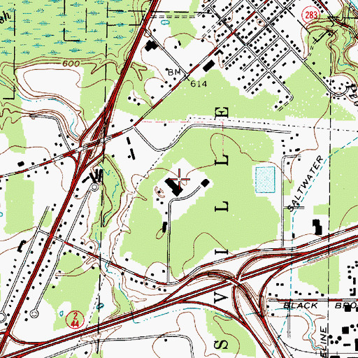 Topographic Map of Nike Site CL-11L (historical), OH