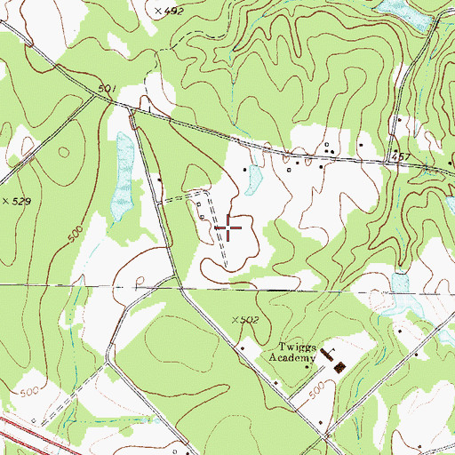 Topographic Map of Nike Site R-28L (historical), GA