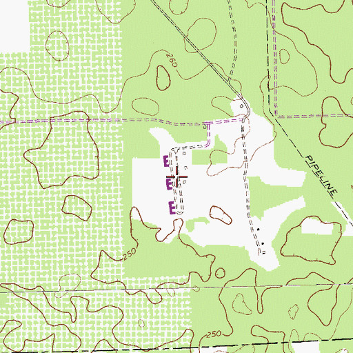 Topographic Map of Nike Site TU-79L (historical), GA