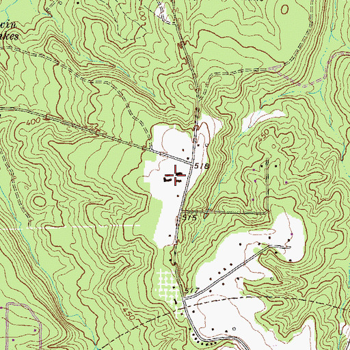 Topographic Map of Nike Site R-88C (historical), GA