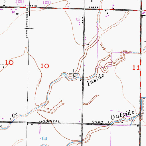 Topographic Map of Davis Slough, CA