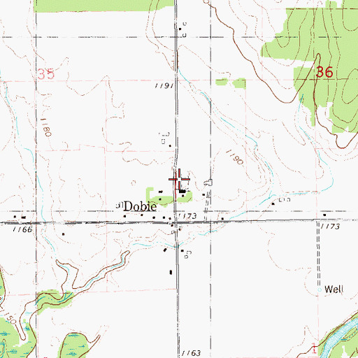 Topographic Map of Our Lady of Lourdes Catholic Cemetery, WI