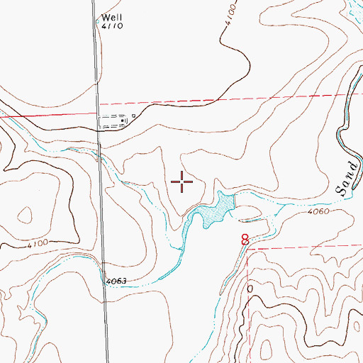 Topographic Map of C H Parks Dam, CO