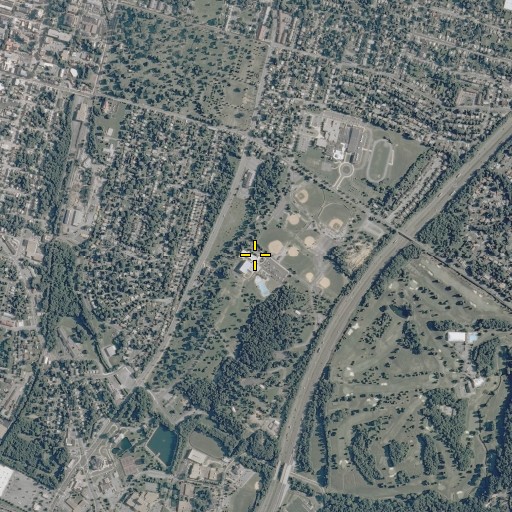 Aerial/Satellite Image of War Memorial Building, VA