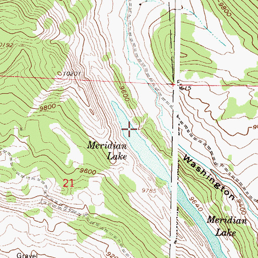 Topographic Map of Lake Brennand Dam, CO