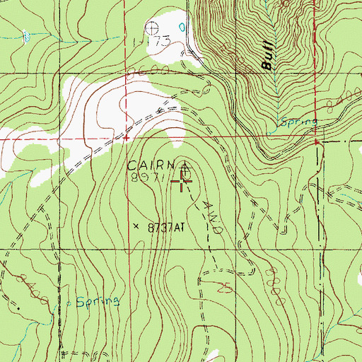 Topographic Map of Andy Swenson Gravesite, UT