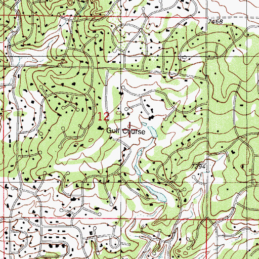 Topographic Map of C C Woodmoor Reservoir Number 4, CO